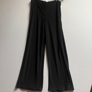 Joseph Ribkoff Black Wide-Leg Pants Sz 8